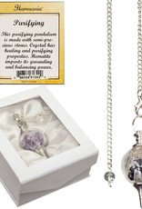 Sephoroton Hematite & Crystal Chips Pendulum - Purifying