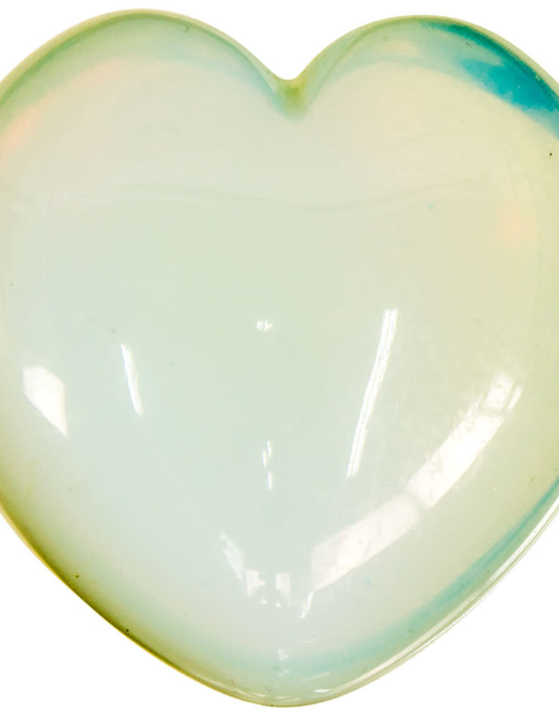 Opalite Puffed Heart
