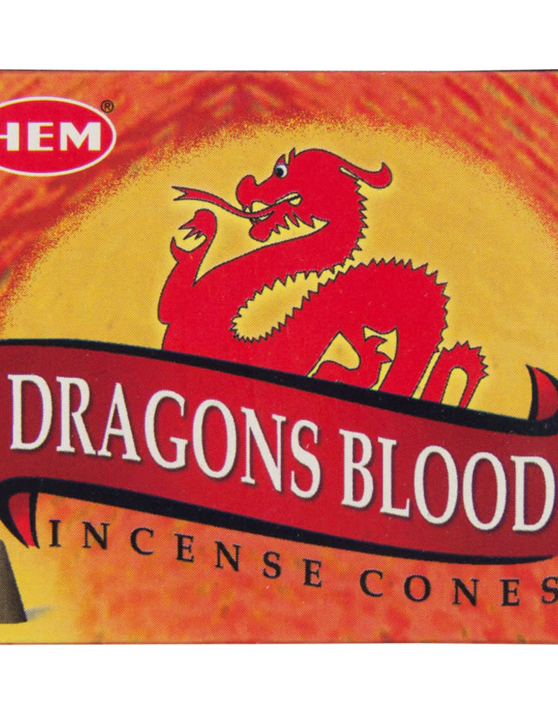 Incense - Hem Dragons Blood Cone - (72455) IHEM-CN-DRAG