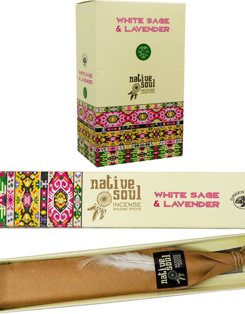 Incense - Green Tree White Sage & Lavender 15 gr - 72784