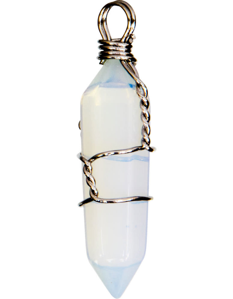 Pendant - Wire Wrapped Opalite - 98627