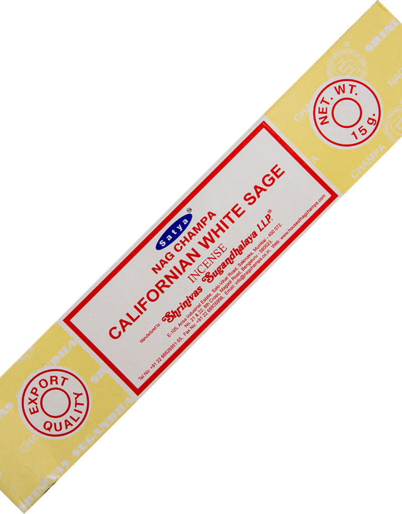 Incense - Nag Champa White Sage - (66023) 72147