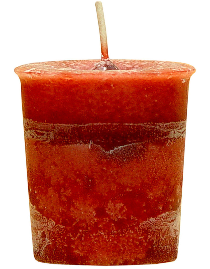 Reiki Charged Votive Candle - Dragons Blood