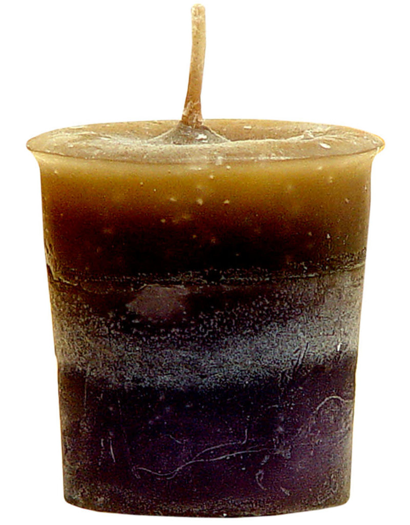 Reiki Charged Votive Candle - Patchouli & Nag Champa
