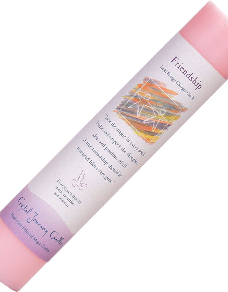 Herbal Magic Pillar Candle - Friendship