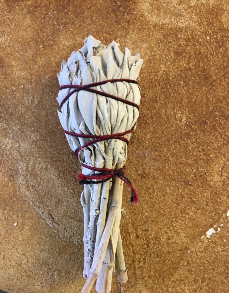 White Sage Torch Smudge- 4 inch- NA-WHSAT