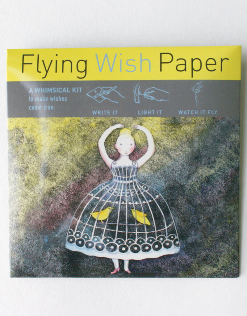Birdcage Ballerina Flying Wish Paper