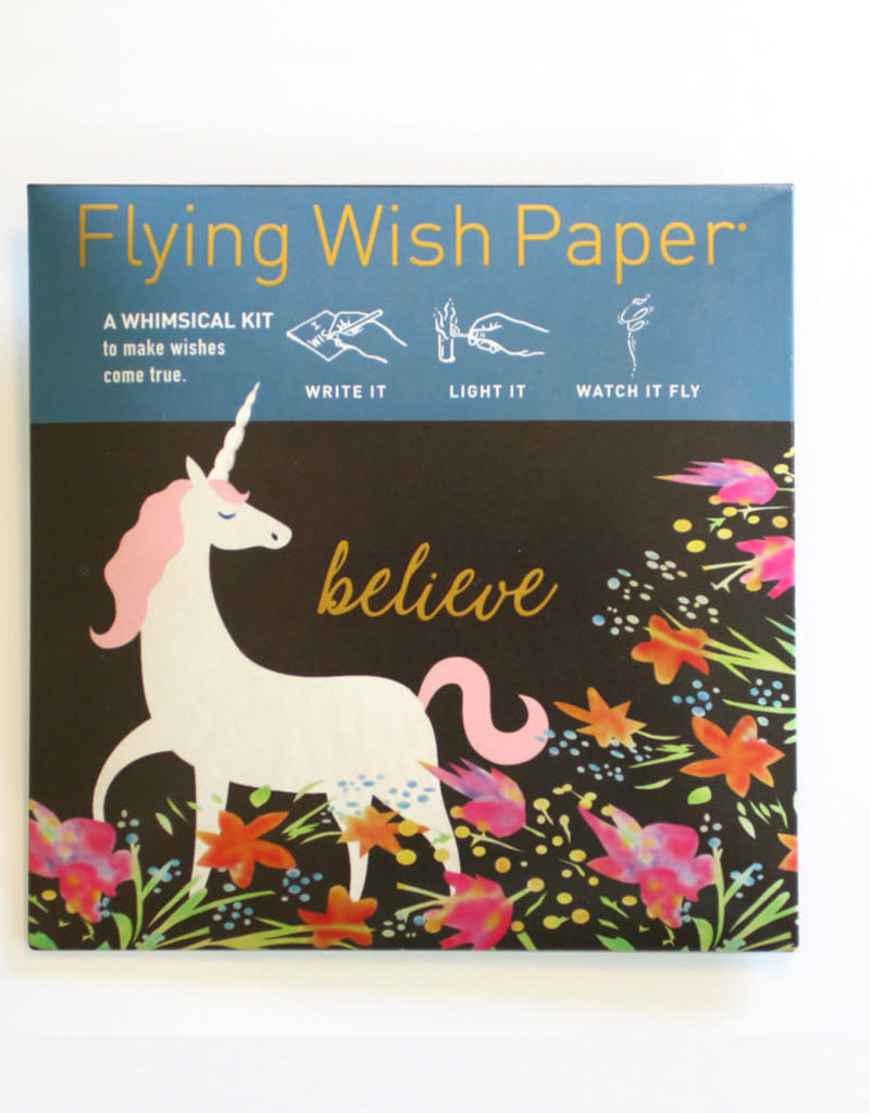 Unicorn Flying Wish Paper