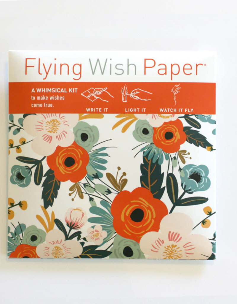 Orange Blossoms Flying Wish Paper