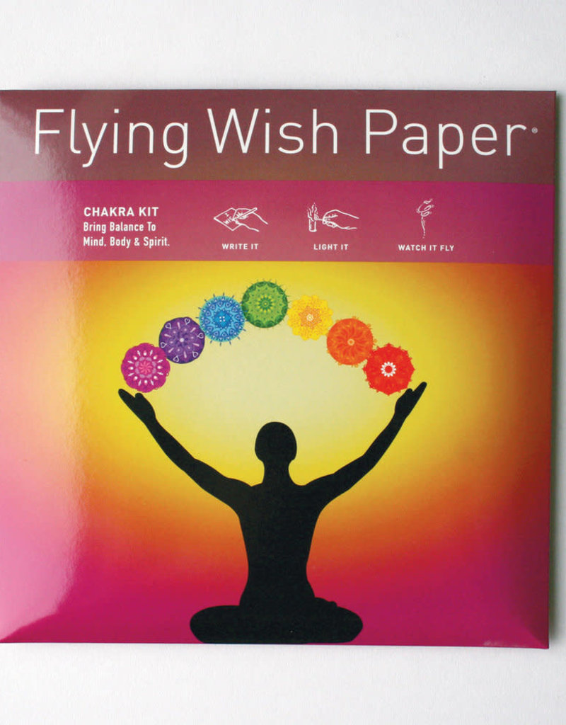 Chakra Flying Wish Paper