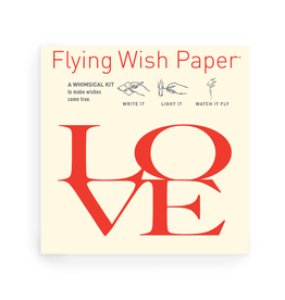 LOVE Letters Flying Wish Paper