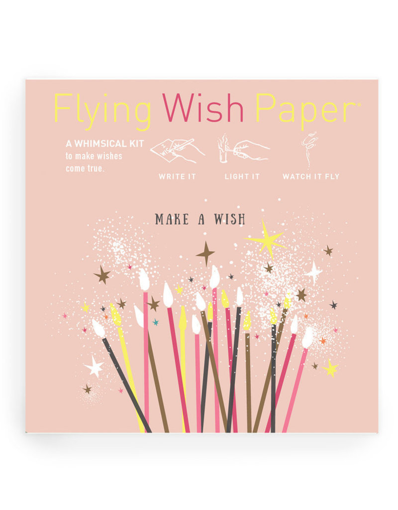 Make A Wish Flying Wish Paper