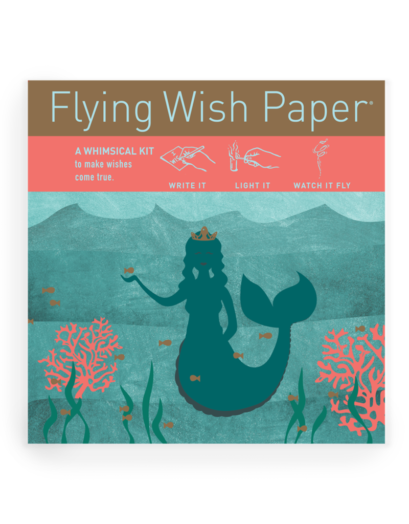 Mermaid Flying Wish Paper