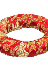 Singing Bowl Cushion - 4 inch Satin Brocade