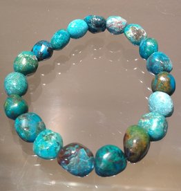 Chrysocolla Free Form Bracelet