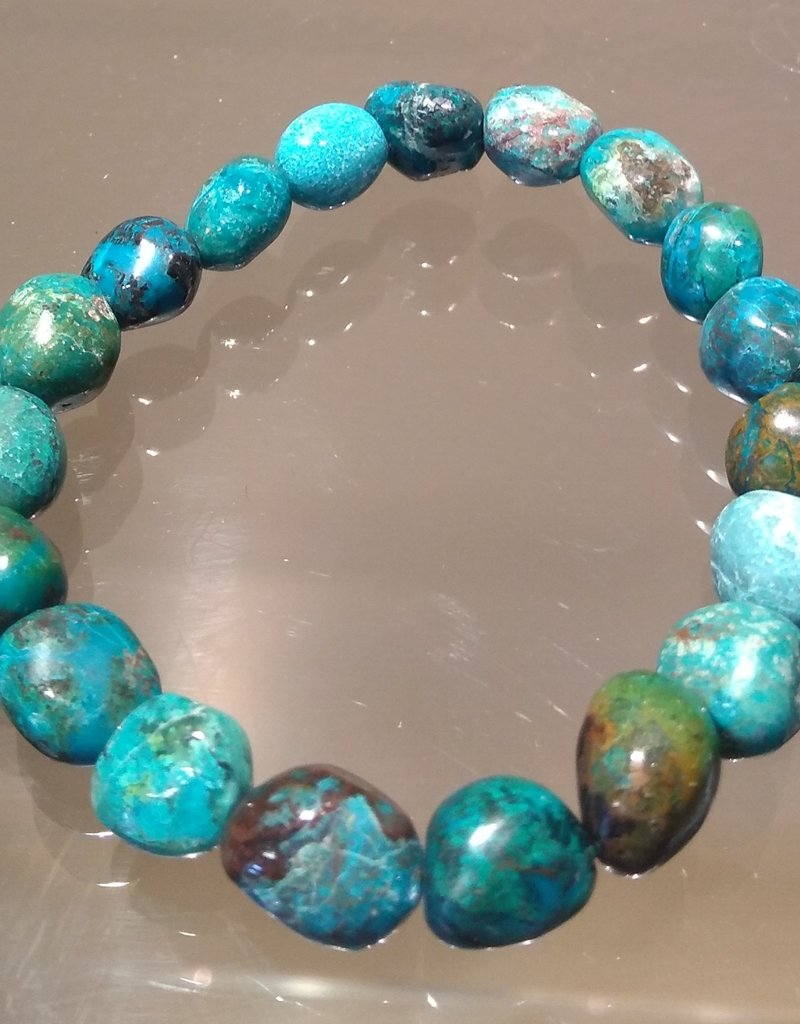 Chrysocolla Free Form Bracelet