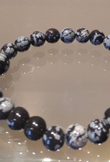 Snowflake Obsidian Power Bracelet