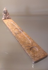 Soapstone Buddha Ash Sled Incense Holder
