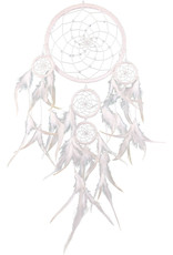 White Angel Dream Catcher