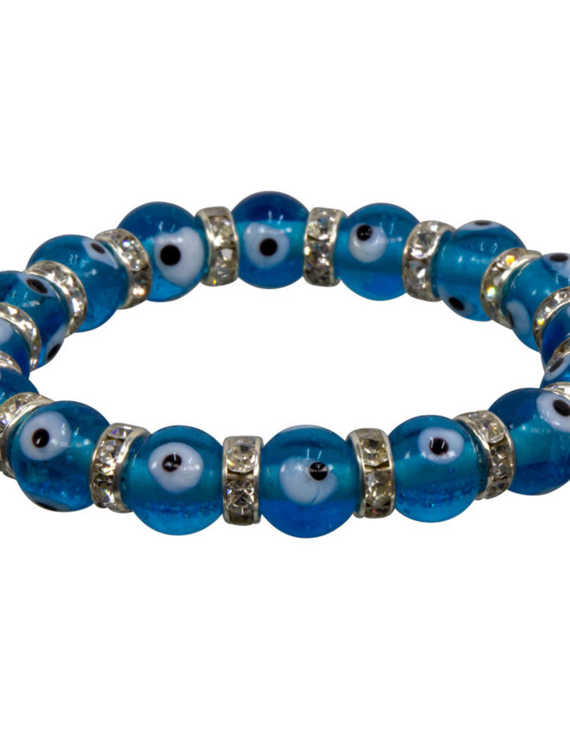 Evil Eye Bracelet - Aqua