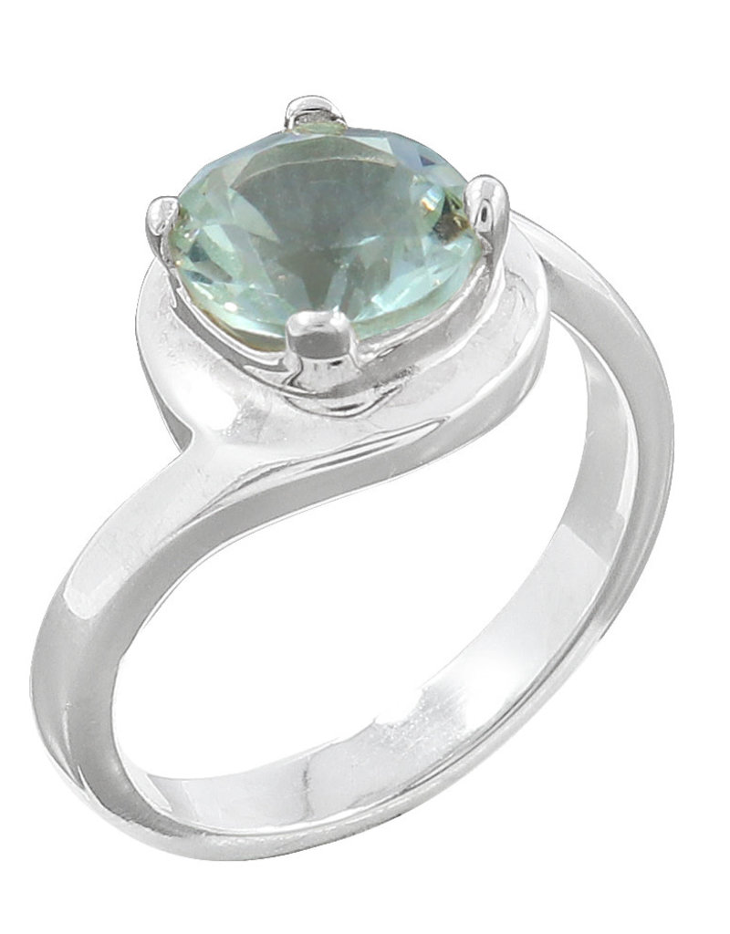 Green Amethyst Ring (Size 7) - R-21066-06