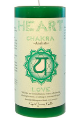 Chakra Heart 3x6 Pillar
