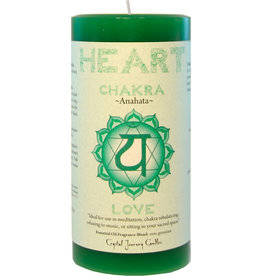 Chakra Heart 3x6 Pillar