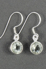 Prasiolite Dangle and Sterling Silver Earrings - ER-20006-24-27-3