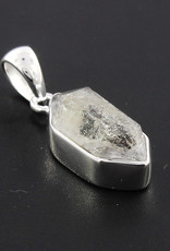 Herkimer Diamond and Sterling Silver Pendant - PA-20060-553