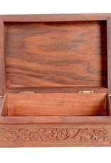 Box - Lotus Wood Box - 7 x 5 inches - 67065