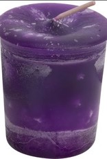 Reiki Charged Votive Candle - Lavender