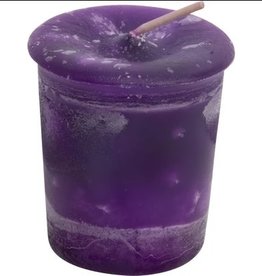 Reiki Charged Votive Candle - Lavender