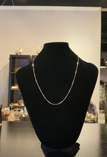 Necklace - Sterling Silver Box Chain - 18 inches