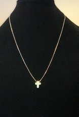 Necklace - Cross with Sterling Silver Necklace