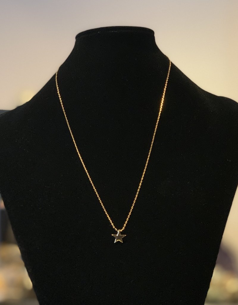 Necklace - Gold Plated Star