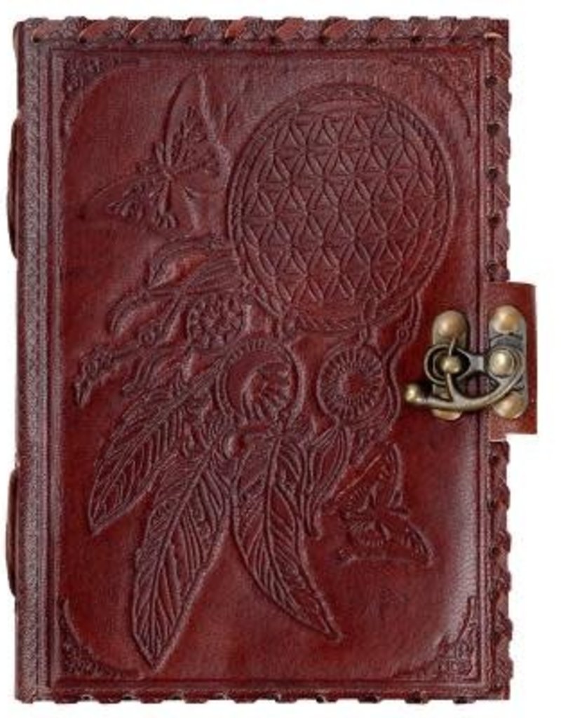 Journal - Dream Catcher Leather - 5 x 7 inches - 2939