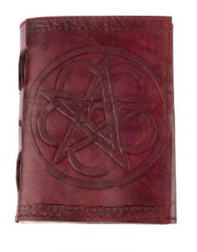 Journal - Pentacle Leather - 6 x 8 inches - 2930