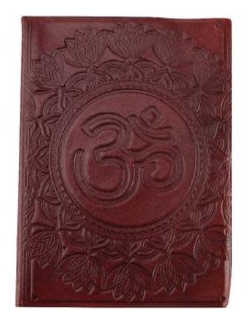 Journal - Om Leather - 6 x 8 inches - 2920