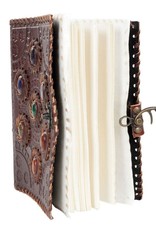 Journal - Seven Chakra Leather - 6 x 8 inches - 2933