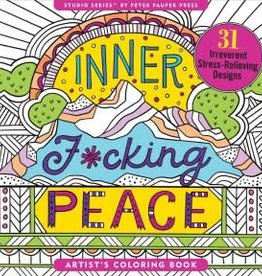 Inner F*cking Peace Adult Coloring Book- 334565