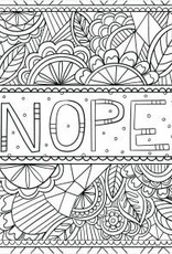 Inner F*cking Peace Adult Coloring Book- 334565