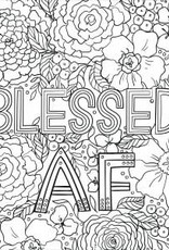 Inner F*cking Peace Adult Coloring Book- 334565