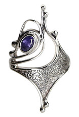 Ring - Iolite Dragon Eye Sterling Silver – (Size 7) - R-274