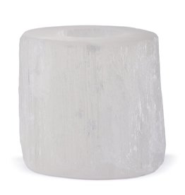 Selenite Tealight Holder (Round)