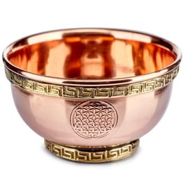 Flower of Life Copper Bowl