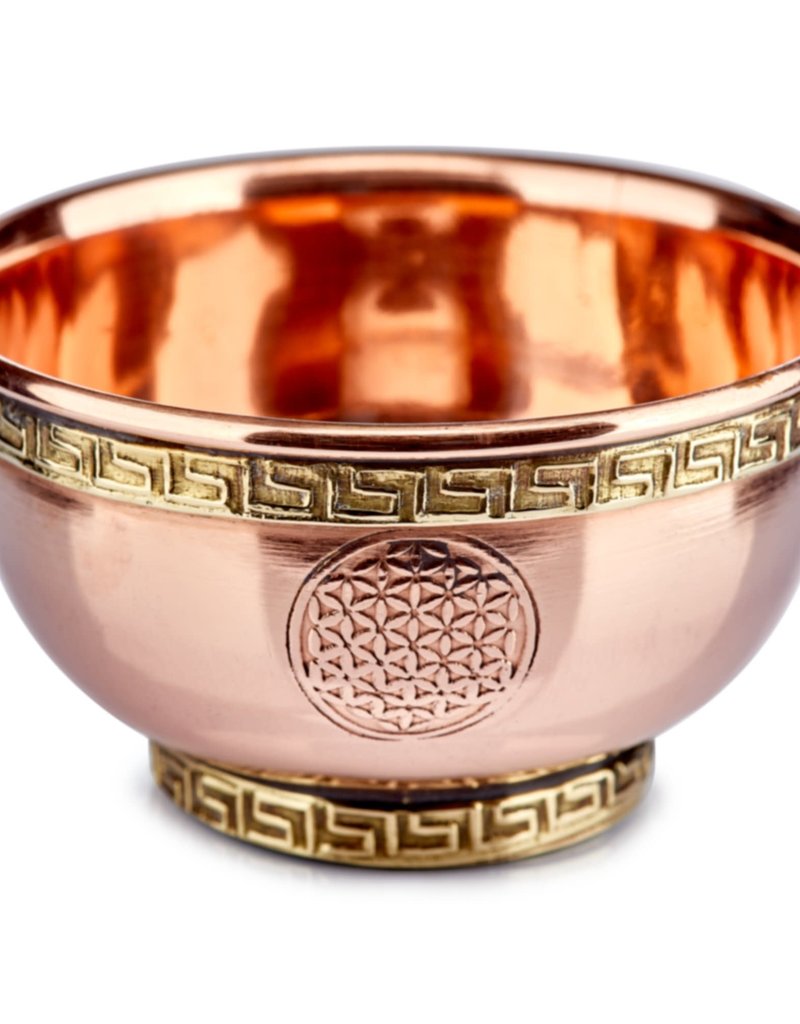 Flower of Life Copper Bowl