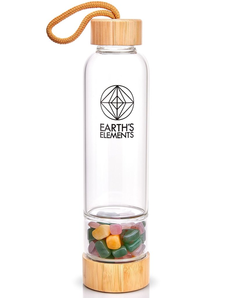 Crystal Water Bottle - Sacred Healing - WB-CBH11