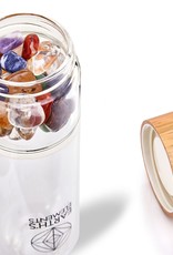 Crystal Water Bottle - Chakra Alignment - WB-CBC11