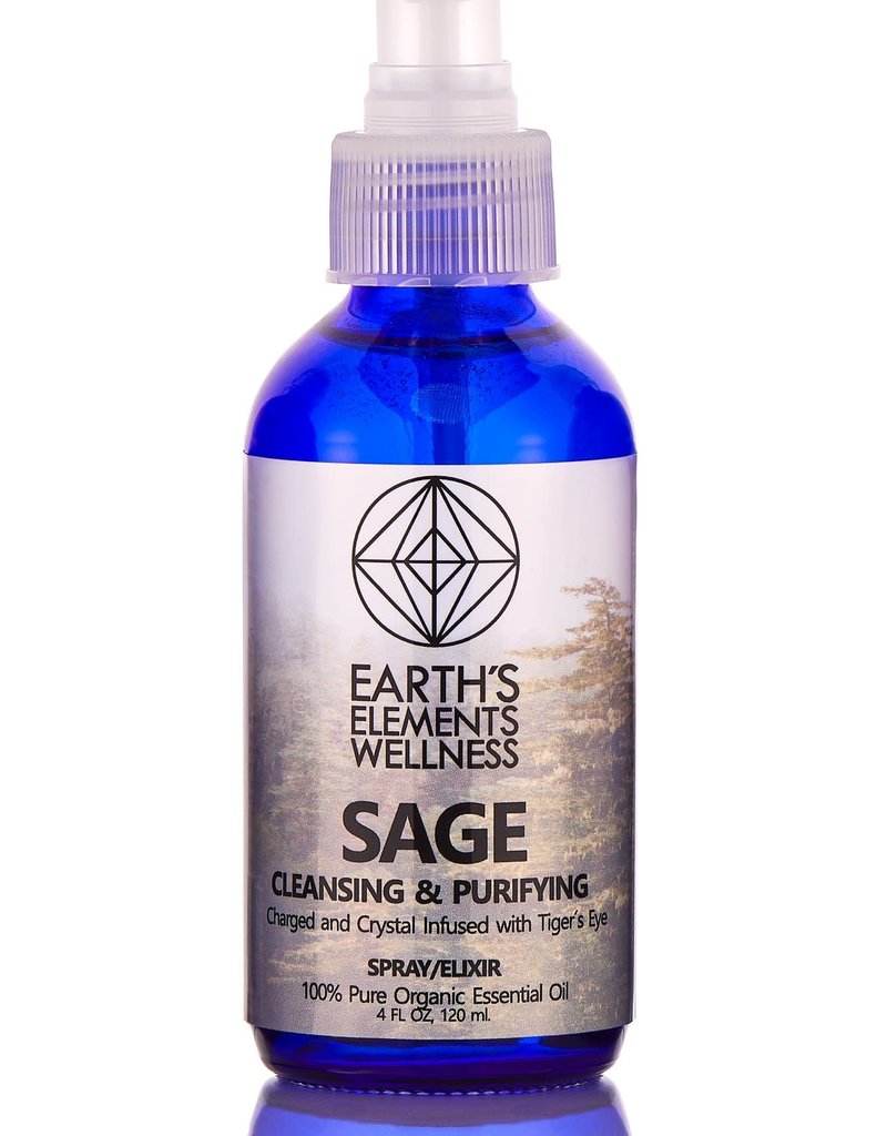 Spray - Sage Essential Oil with Tigers Eye - SGS11