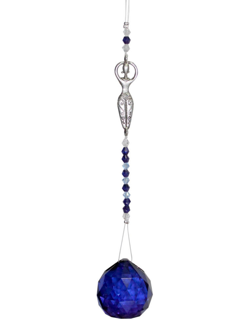 Hanging Crystal - Goddess Cobalt Blue - 62911
